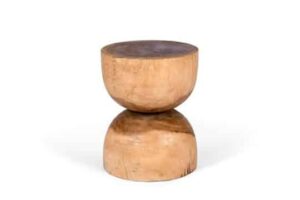 Hourglass Stool/Side Table
