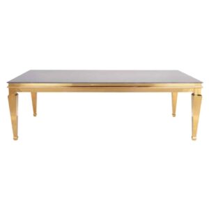 Naomi Gold Table Glass Table