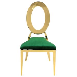 Emerald Kaya O Gold Chair