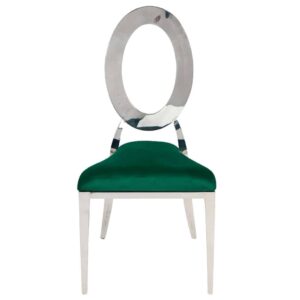 Emerald Kaya O Silver Chair