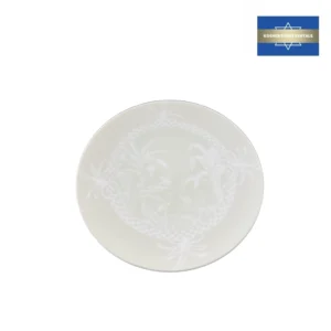 Neutral Palm Dinner Plate
