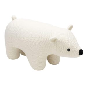 Polar Bear Animal Ottoman