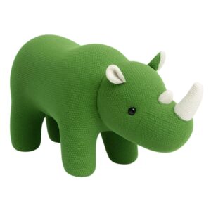 Rhino Animal Ottoman