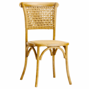 Natural Rope Back Chair