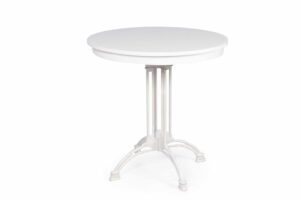 Round White Bistro Table