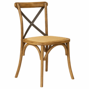 Natural X-Back Chair