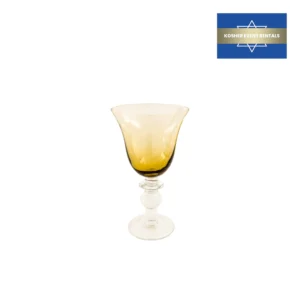 Amber Goblet