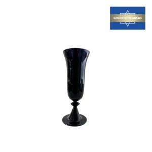 Black Champagne Flute