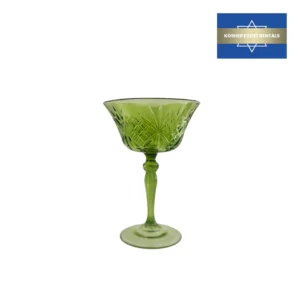 Crystal Cut Faint Green Coupe