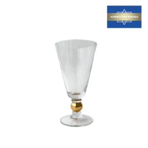 Gatsby Gold Water Goblet