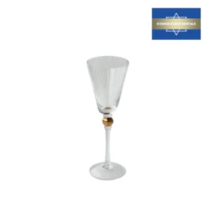 Gatsby Gold Wine Glass