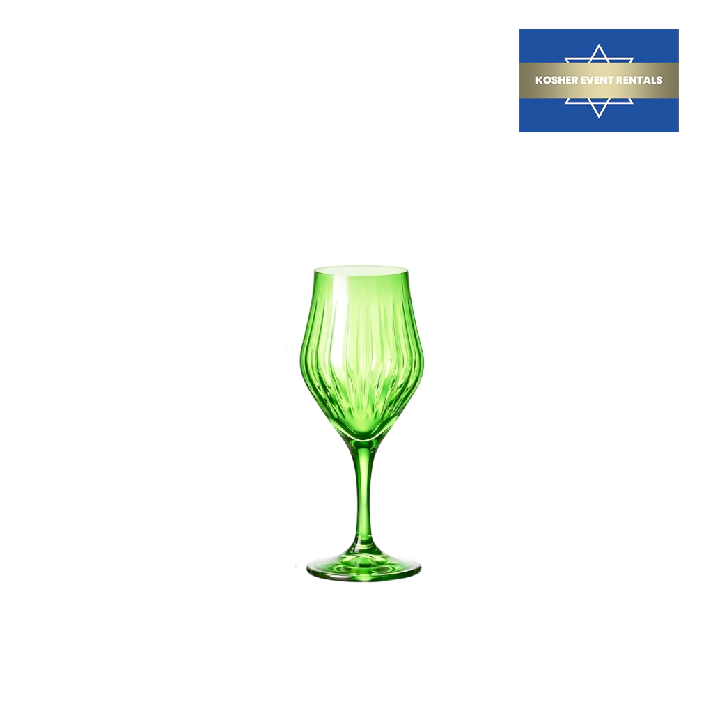 Timeless Tulip Green Red Wine Glass
