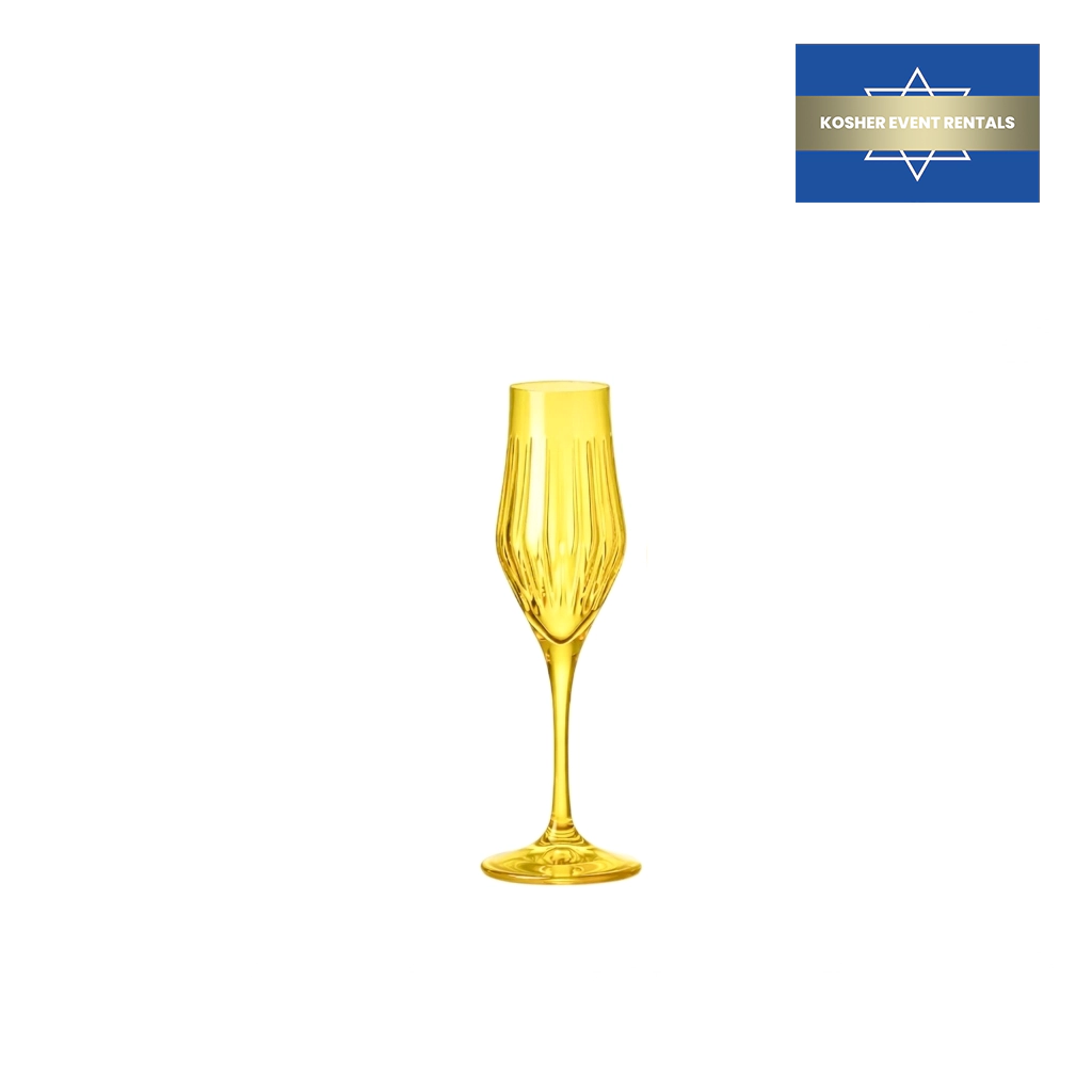 Timeless Tulip Yellow Champagne Flute