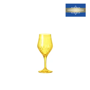 Timeless Tulip Yellow Red Wine Glass