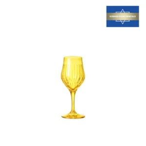 Timeless Tulip Yellow White Wine Glass